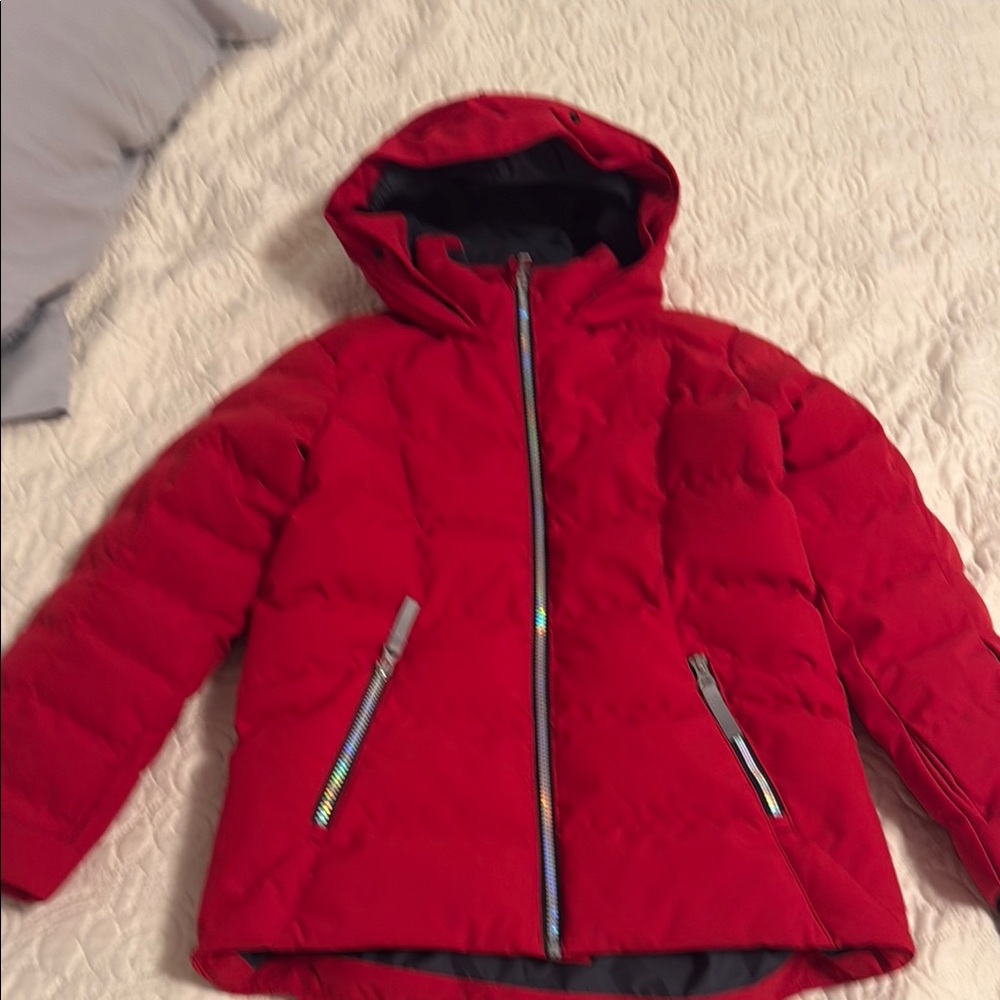 Spyder Vibrant Red Ski/Snowboard Jacket - Picture 13 of 13